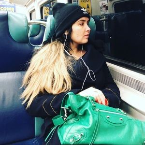 Balenciaga Green City Bag-SOLD LOCALLY